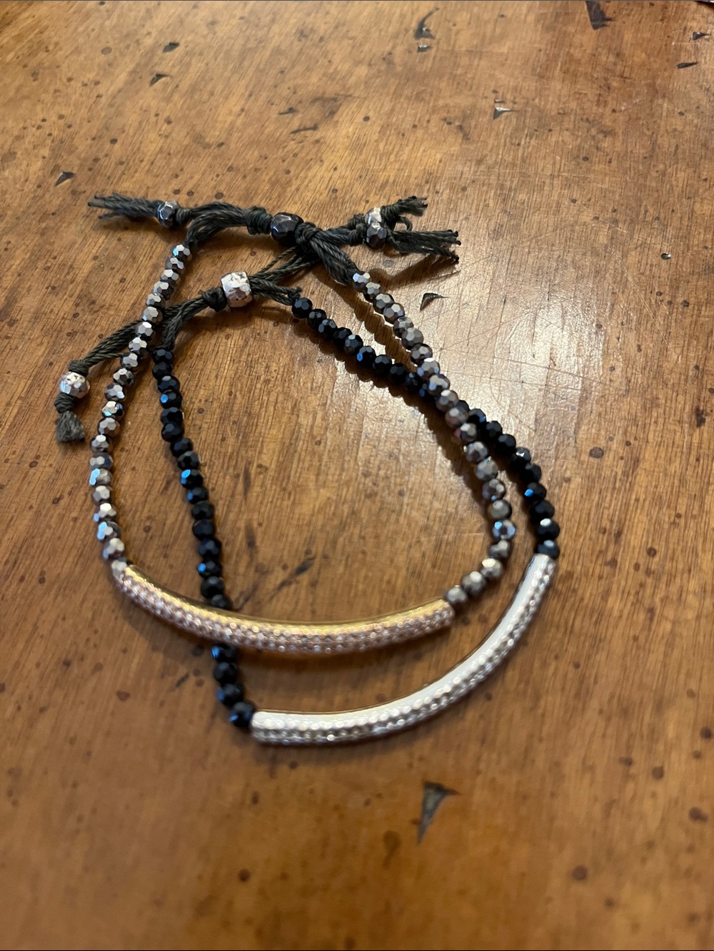 Set of Stella and Dot Adjustable Bracelets